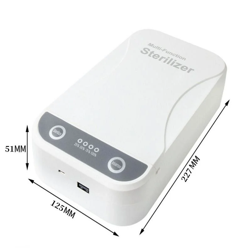 99.99% Sterilization Rate USB Charging UV Sterilizer Box with Aromatherapy