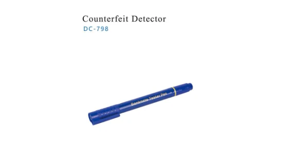 DC-798 Plastic Water Based Banknote Marker Uv Light Counterfeit Money Detector Checker Pen